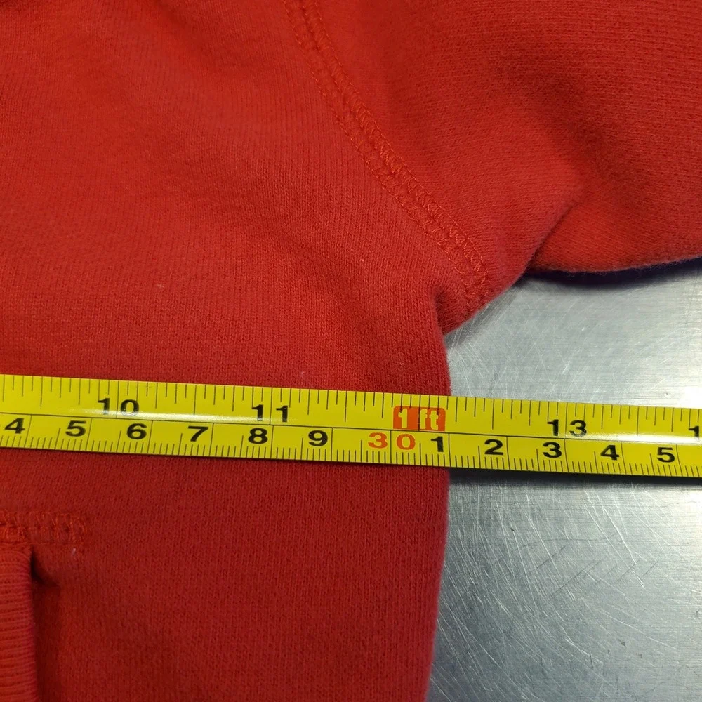 Polo Ralph Lauren Baby Boy Red Full Zip Fleece Hoodie Sweatshirt 9M Navy Pony